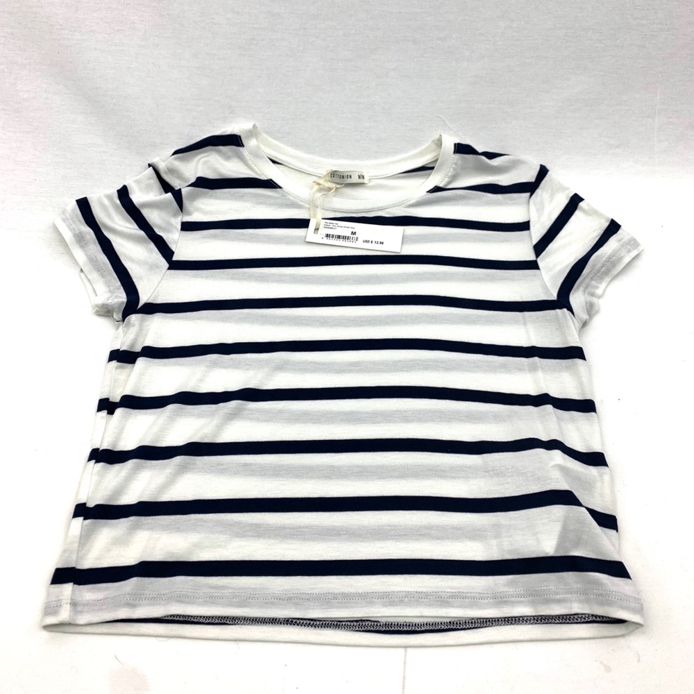 Cotton On Striped Crop Top